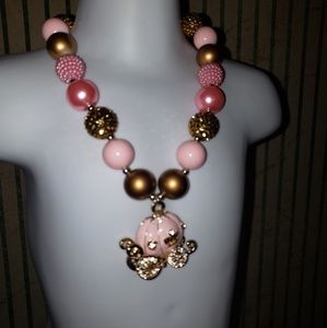 Girls chunky princess necklace